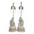 Vintage French NeoClassical Parian Porcelain Figural Electric Table Lamps - Pair For Sale