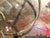 Brass Mid-Century French Brass Oval Bar Cart With Bottle Holder and Glass Shelf For Sale - Image 8 of 9