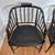 Baker Furniture Company Late 20th Century Baker Furniture Attrib. Black & Gold Regency Faux Bamboo Cane Seat Arm Chairs, a Pair For Sale - Image 4 of 11