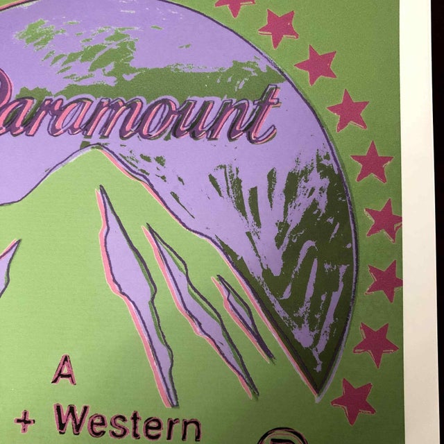 1990s After Andy Warhol "Paramount Classic" Lithograph For Sale - Image 9 of 11
