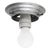 1920s Vintage Art Deco Ceiling Lamp in Opaline Glass, 1920 For Sale - Image 5 of 6