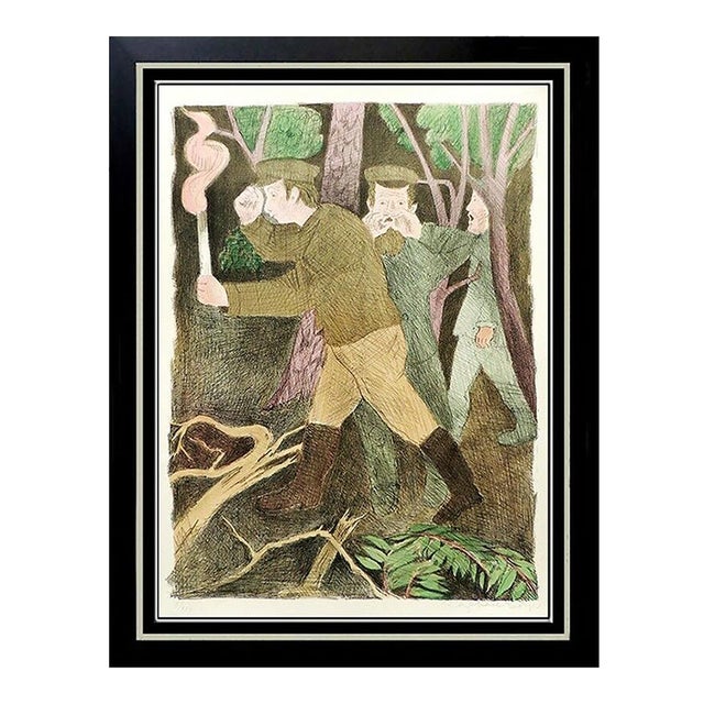 Late 20th Century The Gentleman From Cracow, Raphael Soyer For Sale