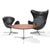Coffee Arne Jacobsen Coffee Table by Fritz Hansen For Sale - Image 8 of 9