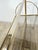 Mid-Century Modern Folding Bar Cart in Brass and Ribbed Acrylic Glass, 1960s For Sale - Image 11 of 18