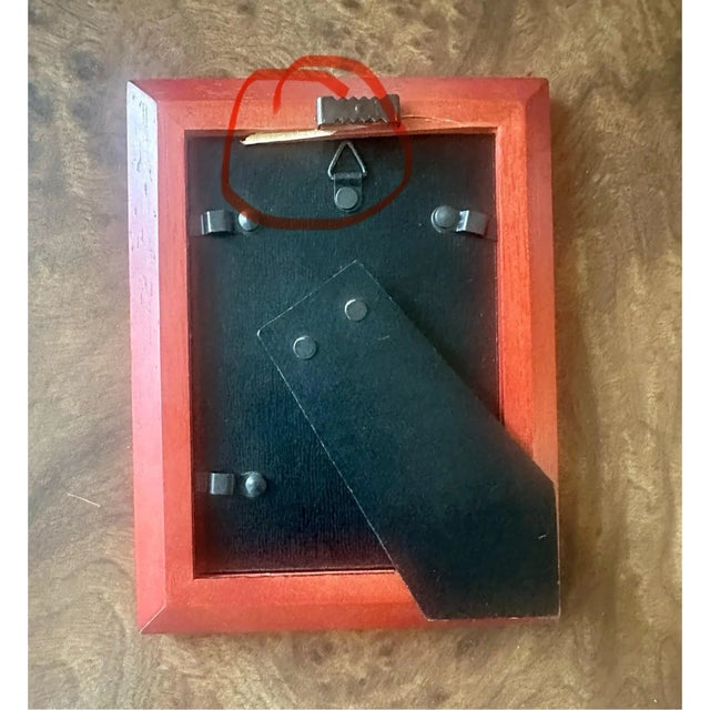 Framed Signed Original Watercolor Botanical by Nancy Smith For Sale - Image 4 of 4