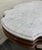 White Antique White Marble Turtle Top Victorian Eastlake Parlor Table Center Table For Sale - Image 8 of 10