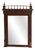 Large Neo-Renaissance Wall Mirror in Walnut, 1890 For Sale