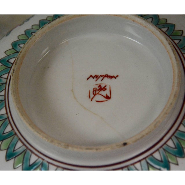 Early 20th Century Nippon Porcelain Oriental Bowl For Sale In Nashville - Image 6 of 7