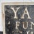 Vintage Cast Metal "Yadack Funeral Home" Trade Sign For Sale - Image 4 of 7