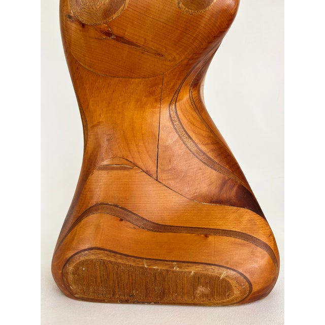 Large Robert Hardgrove Abstract Organic Wood Sculpture For Sale - Image 12 of 12