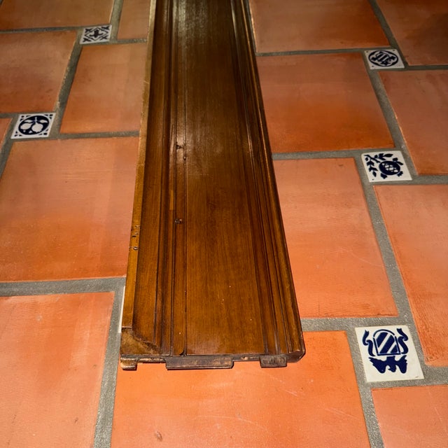 Brown Antique 19th C French Victorian Revival Walnut Wood Full Bed Frame For Sale - Image 8 of 9