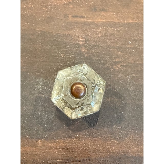 Antique Primitive Sewing Cabinet – Slant-Lid Yarn & Thread Box on Stand For Sale - Image 9 of 12