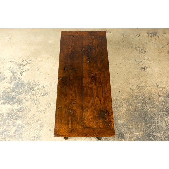 Late 19th Century French Provincial Oak Farmhouse Table For Sale - Image 12 of 18