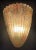 Glass 1960s Green and Pink Graniglia Shield Sconce For Sale - Image 7 of 13