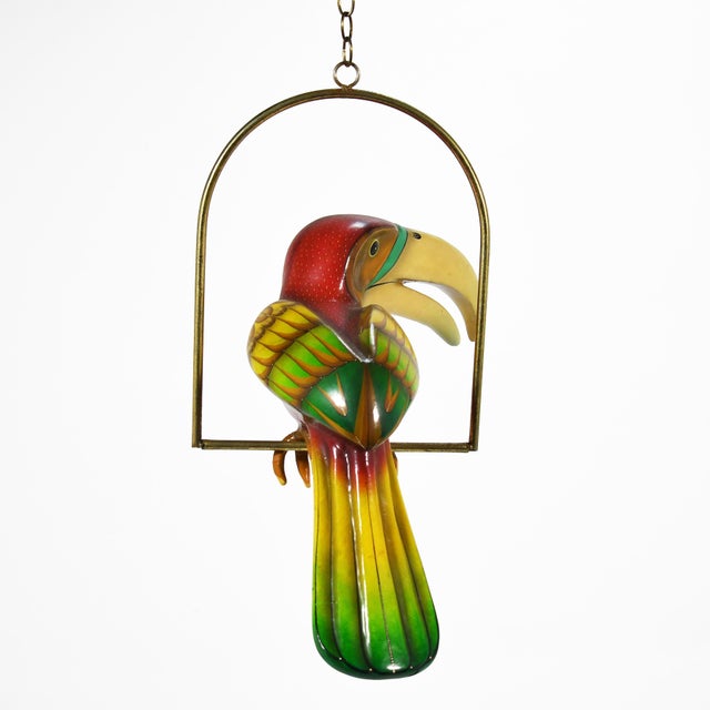 Contemporary Sergio Bustamante Style Toucan For Sale - Image 3 of 12