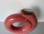 Ceramic 1980s Postmodern Sculptural Coral Pink Glazed Ceramic Vase by Jessica For Sale - Image 7 of 12