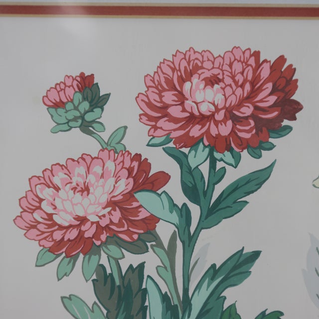 Mid 20th Century Hand-Painted Watercolor Flower Specimen Painting For Sale - Image 5 of 10