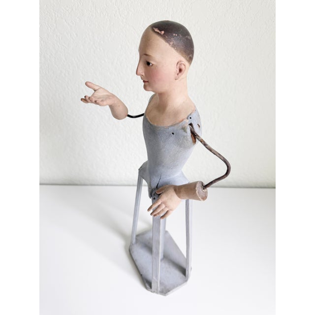 18th Century 18th Century French Santos Cage Doll Figure For Sale - Image 5 of 12