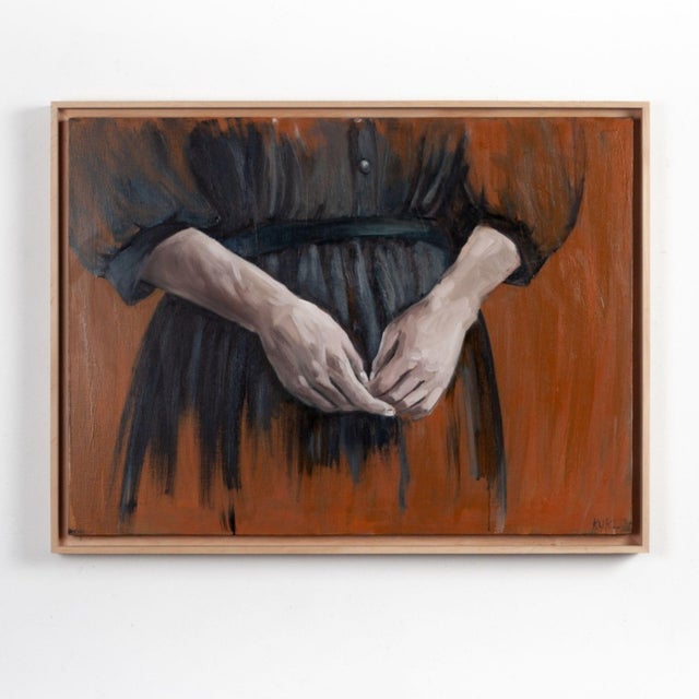 Early 21st Century Justyna Kuklo, Mourning, 2021, Oil on Canvas For Sale - Image 5 of 6