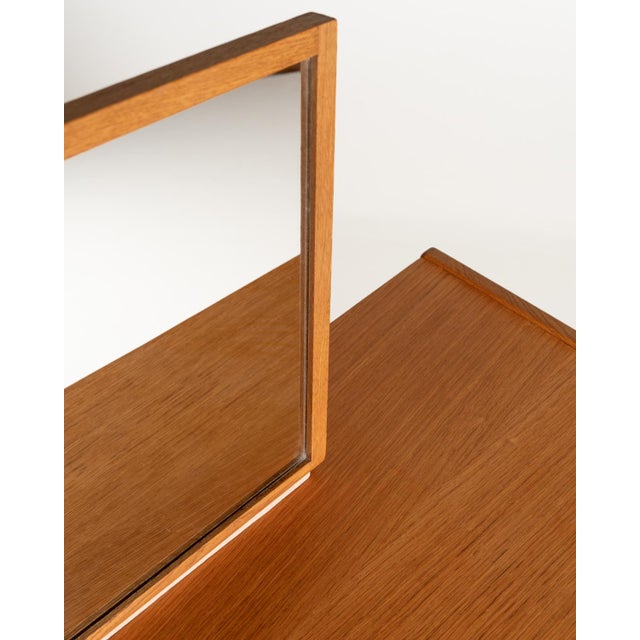 Vintage Oak Dressing Table, 1960s For Sale - Image 6 of 11