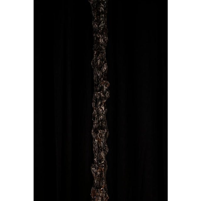 LV-426 Balanced Pendant Light in Patinated Cast Bronze by William Guillon For Sale - Image 13 of 18