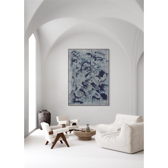 This work will be sent rolled in tube Joan Saló is a Spanish contemporary abstract painter whose meticulous, meditative...