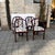 Art Deco Chairs in Upholstered in Euphoria Cubista from Misia Paris, France, 1970s, Set of 4 For Sale - Image 17 of 18