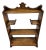 Chippendale Wooden Floor or Wall Mount Etagere For Sale