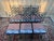 Mediterranean Style Wrought Iron and Cement Mosaic Garden Chairs, 1980s, Set of 6 For Sale - Image 3 of 11