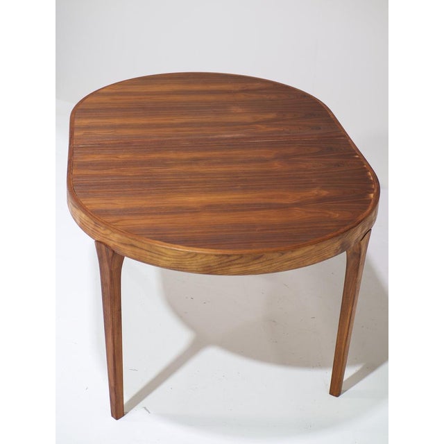 Danish Oval Extendable Dining Table in Teak, 1960s For Sale - Image 12 of 18
