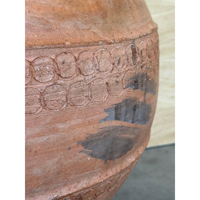 This fabulous handmade terracotta pot originated in the Provençal town of Biot and was used to store olive oil. The...