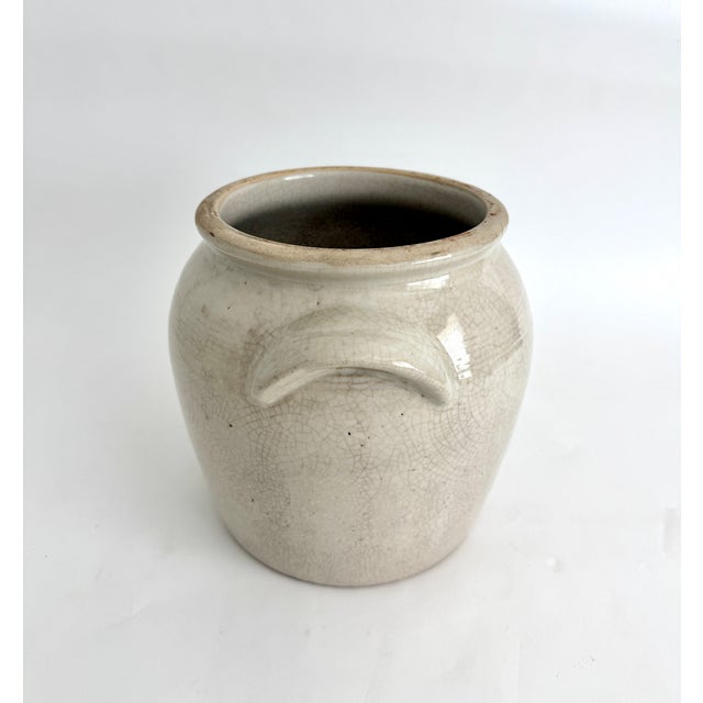 French Stoneware Confit Pot Early 1900sve For Sale In Los Angeles - Image 6 of 9