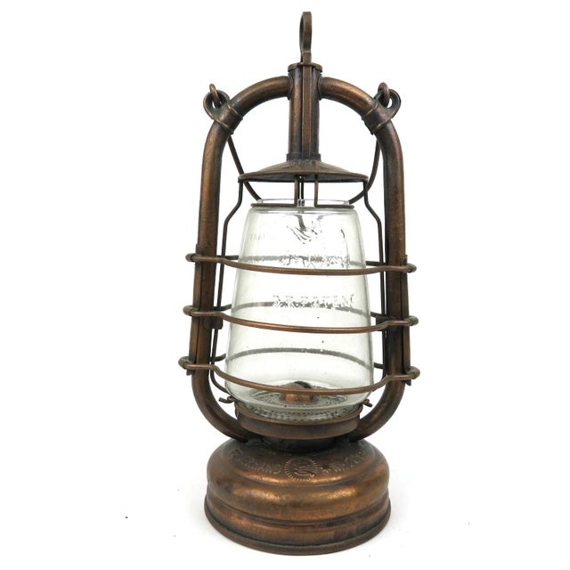 Vintage Lantern Petroleum Lamp, 1920s For Sale - Image 11 of 11