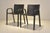 Armchairs in Black Leather from Poltrona Frau, 1980s, Set of 2 For Sale - Image 11 of 15