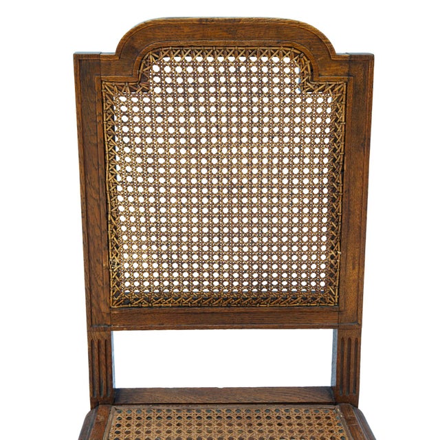 Early 20th Century Cain Dinning Chair For Sale - Image 9 of 11