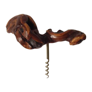 French Grape Wood Corkscrew
