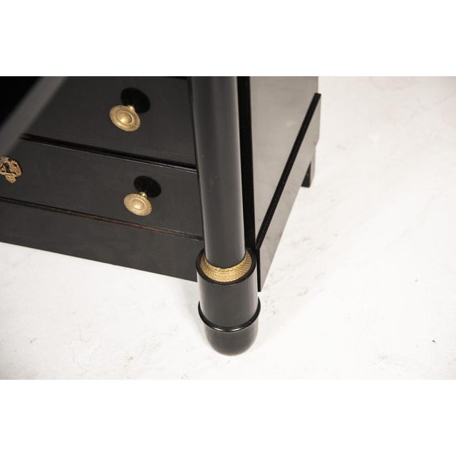 Napoleon III Black Secretaire, Late 19th Century For Sale - Image 10 of 18