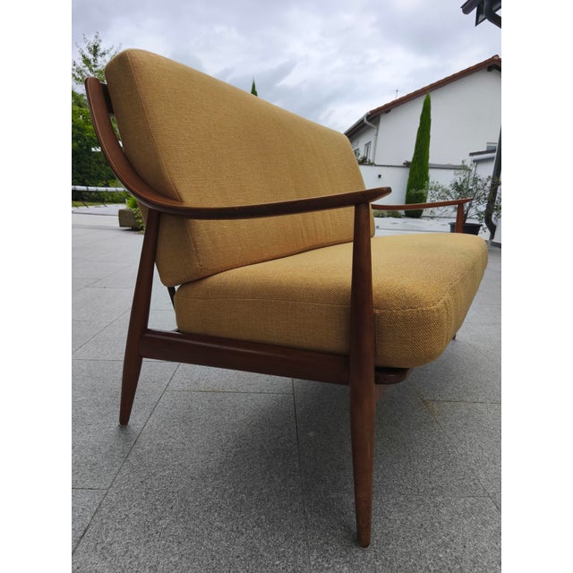 Danish Teak Sofa by Peter Hvidt for France & Søn / France & Daverkosen, 1950s For Sale - Image 6 of 7