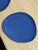 1990s (11) Cerulean Blue Dinner Plates Wabi Sabi by Mud Studio (South Africa) For Sale - Image 5 of 14