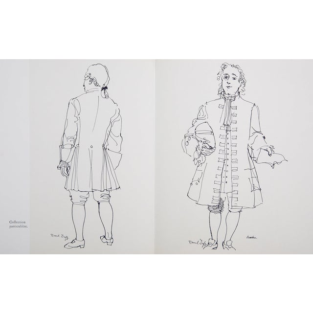 Raoul Dufy, Portrait de Newton, Lithograph For Sale