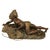 Antique French Art Deco Bronze Sculpture Native American Indian Hunter Scout by René-André Varnier, Circa 1920 For Sale - Image 14 of 18
