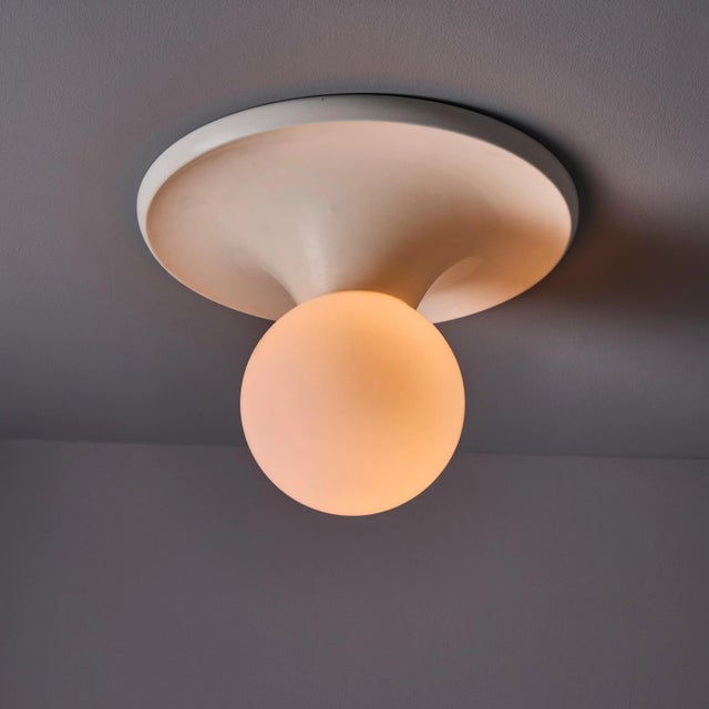 1960s Flos Achille & Pier Giacomo Castiglioni White 'Light Ball' Ceiling Lamp For Sale In Los Angeles - Image 6 of 13