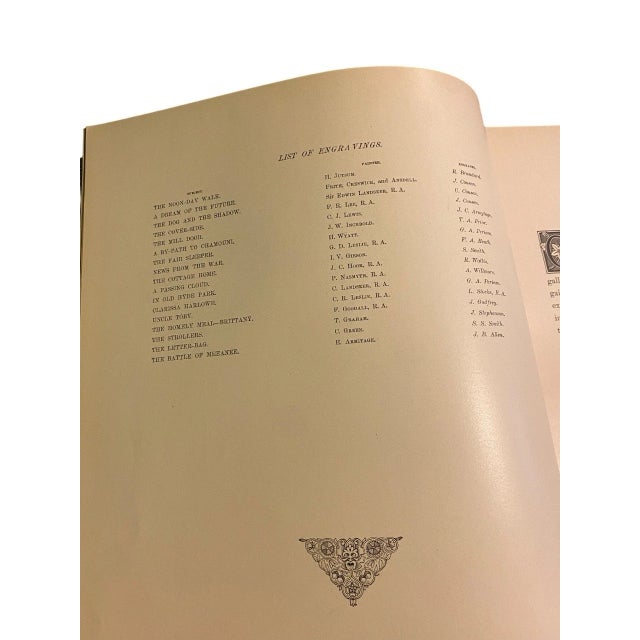 Rare - New Gallery British Art Vol 1 & 2 (1880) - Leather + Steel Engraving For Sale - Image 16 of 18