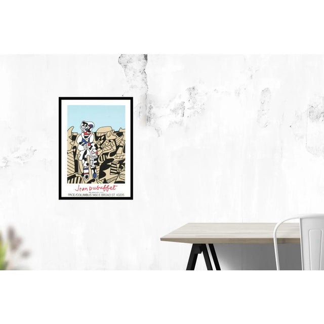 Inspection of the Territory by Jean Dubuffet, Unsigned 1974 Serigraph, edition size of 1000.33.5 x 23.5 inches