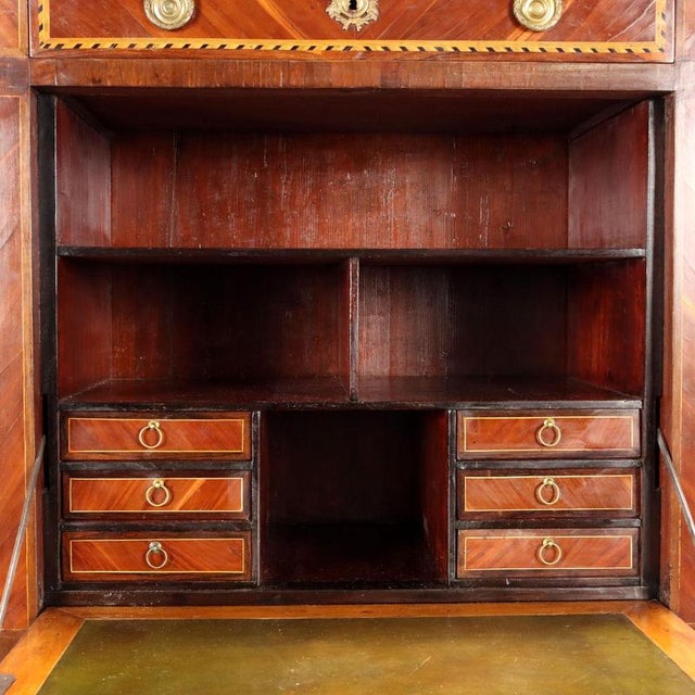 Fruit Wood Secretaire in Maple For Sale - Image 6 of 14