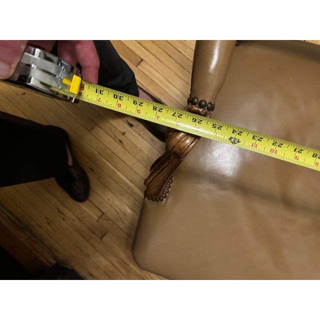 purchased from the estate of the best French Furniture dealer in los Angeles. this elegant period chair is an unusually...