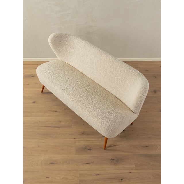 1950s Vintage Cocktail Sofa in Fabric For Sale - Image 5 of 8