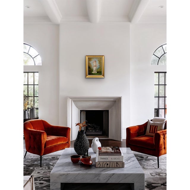 Andre Charles Voillemot, Allegory of Summer, 1860s, Oil Painting, Framed For Sale - Image 12 of 18