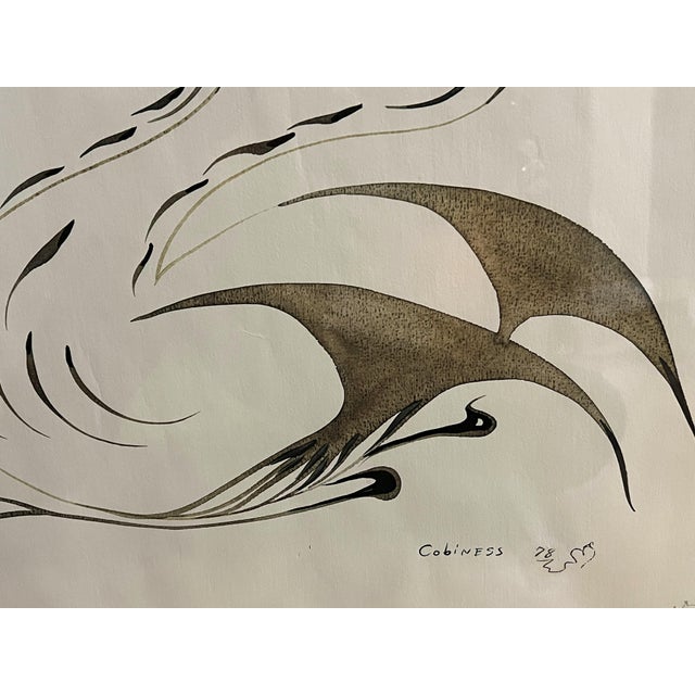 Vintage Original Eddy Cobiness Water Color on Paper "Sandpiper" Signed Stamped #10/100 For Sale In Sacramento - Image 6 of 10