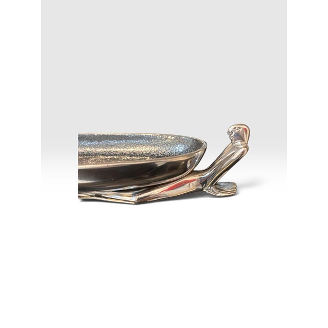 Carrol Boyes “At Ease” Sculptural Aluminum Canoe Bowl, South Africa For Sale In West Palm - Image 6 of 10